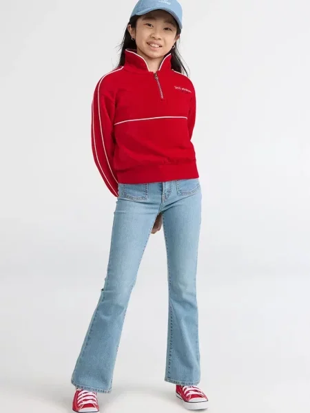 Суичър с цип Levi's® червено