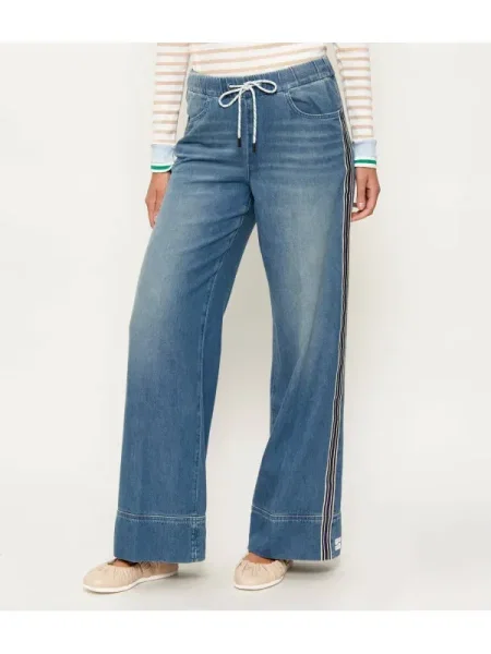 Marc Cain Blugi WELKOM | Relaxed fit | high waist albastru