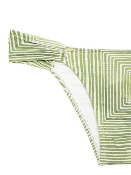 Bikini Lenny Niemeyer cu imprimeu geometric verde