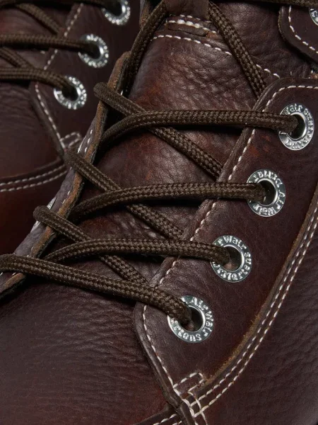 Кожаные ботинки Dr. Martens коричневые