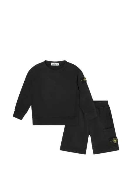 Szorty dziecięce Stone Island czarne
