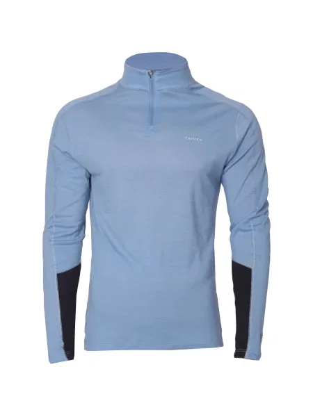 Koszulka z długim rękawem Merino Taimen Ocean Blue niebieska
