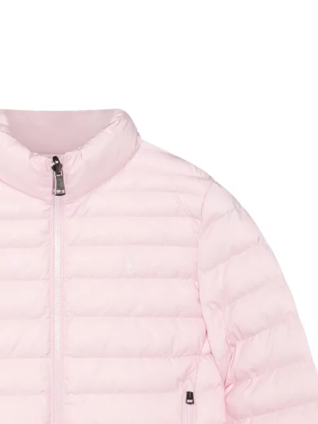 Płaszcz dziecięcy Polo Ralph Lauren różowy