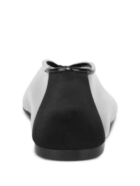 Balerini Moschino transparente alb