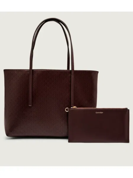 Calvin Klein Shopper táska + tarisznya barna