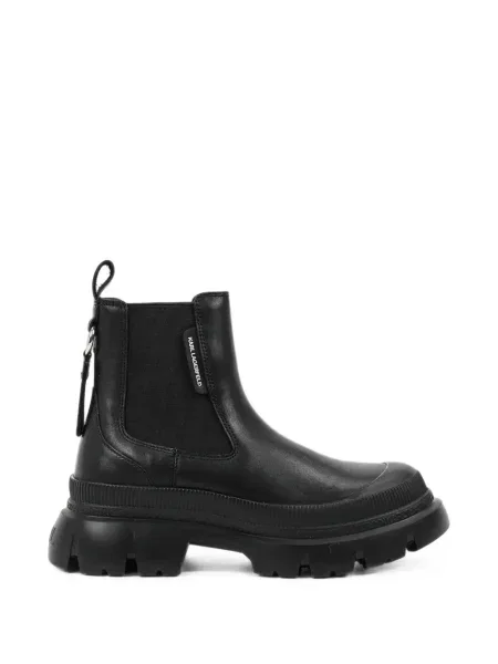 Botine chelsea Karl Lagerfeld chunky negru