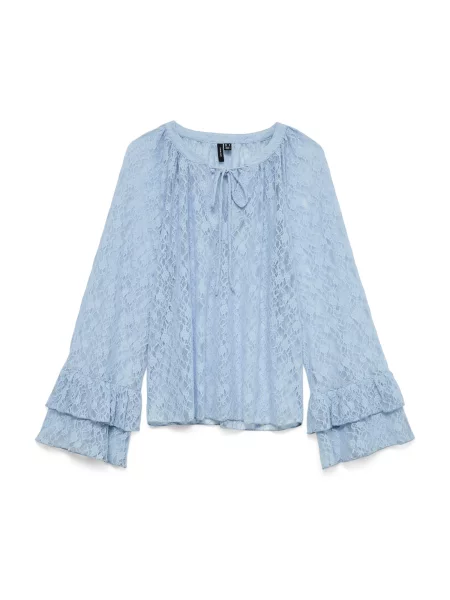 VERO MODA Bluza VMLOULOU golublje plava