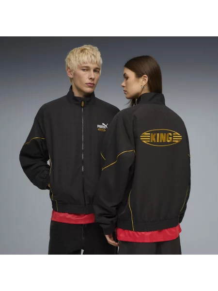 PUMA Kurtka unisex KING Odzież S czarny