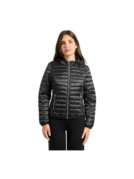 Kurtka z kapturem Yes Zee z kapturem czarna