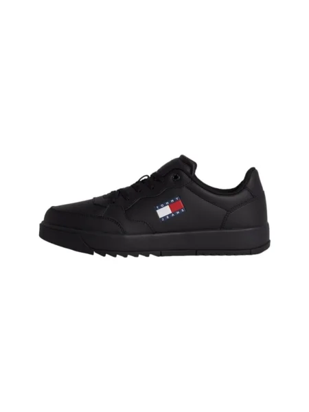 Sportcipők Tommy Jeans Retro Ess Black BDS fekete