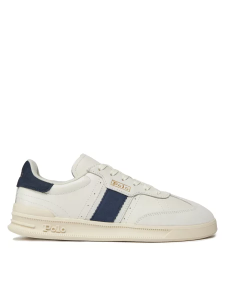 Шкіряні кросівки Polo Ralph Lauren Heritage Aera білі