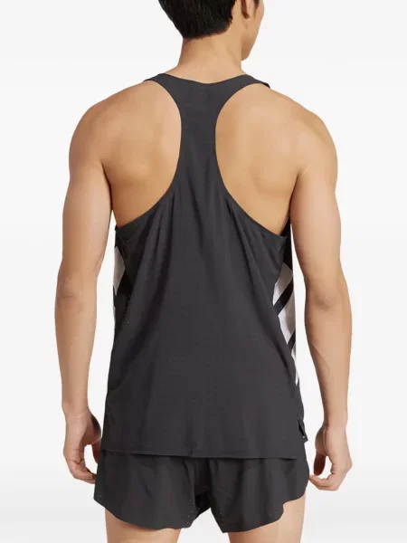 Pöttyös fűzős csipkés póló Adidas kék