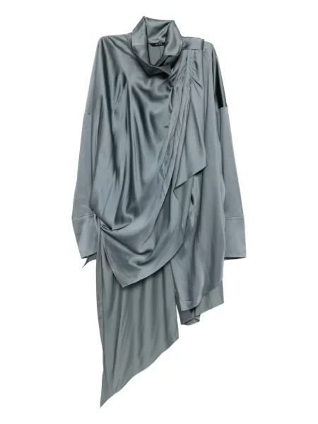 Koszula Gaze De Lin asymetryczna szara