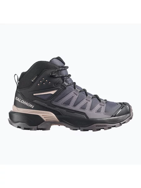 Дамски туристически обувки Salomon X Ultra MID GTX nine iron/excalibur виолетово