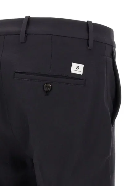 Pantaloni Department 5 plisate albastru