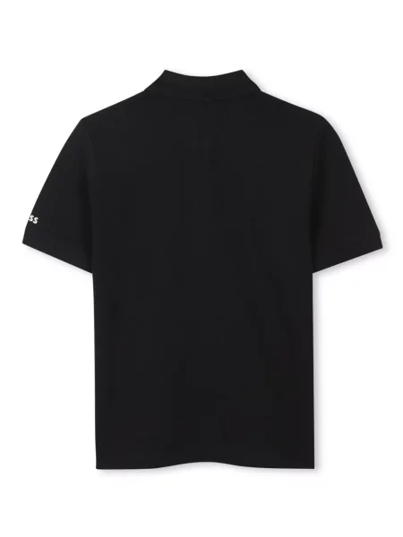 Koszulka polo dziecięca Bosswear czarna