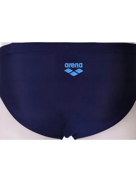Kąpielówki slipy do pływania chłopięce na basen Arena Shading Lights niebieskie