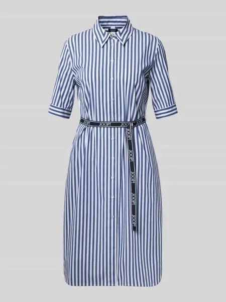 Sukienka koszulowa z model Joop! granatowa