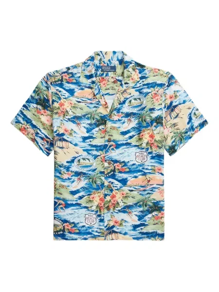 Cămașă Polo Ralph Lauren albastru