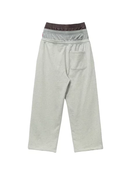 Pantaloni Protocol Index alergare alb