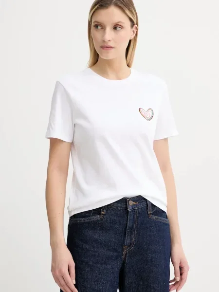 Тениска PS Paul Smith дамска бяло