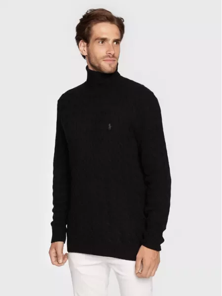 Golf Polo Ralph Lauren črna