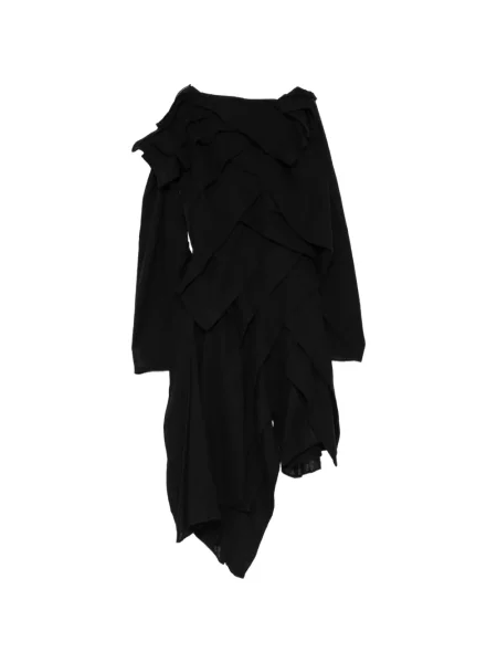 Обратим палто Yohji Yamamoto черно
