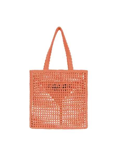 Shopperka Prada pomarańczowa