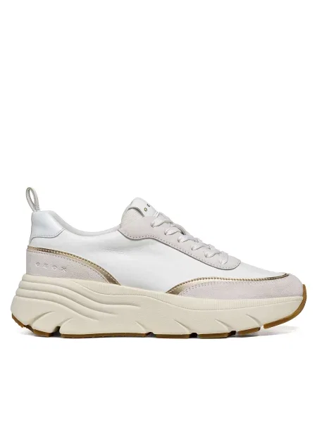 Geox Sneakers D Diamanta alb