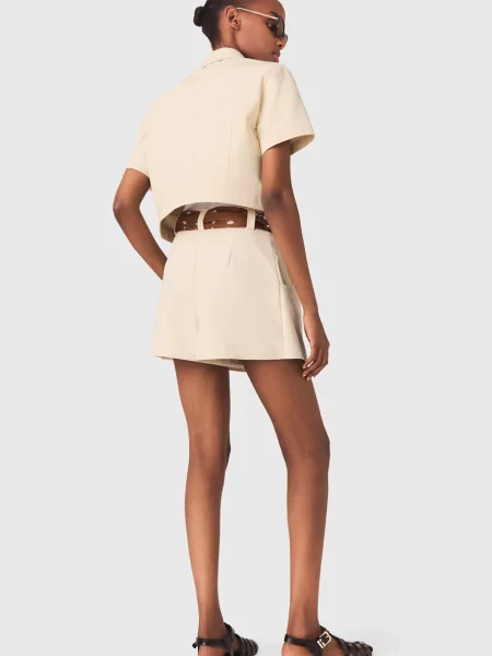 Піджак Maje бежевий