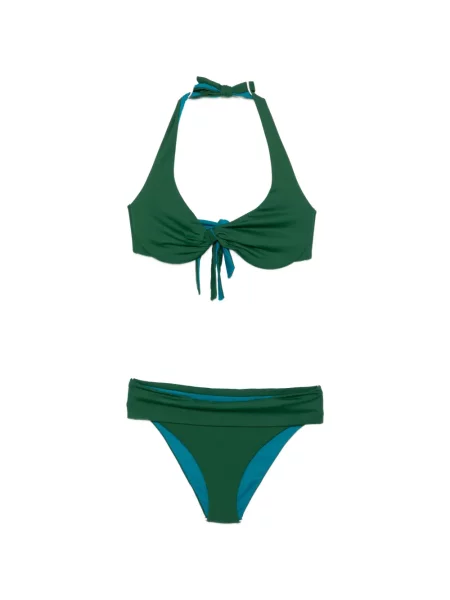 Bikini Fisico cu legături verde