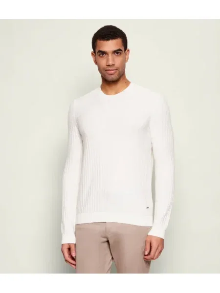 Joop! Pulover | mercerizat alb