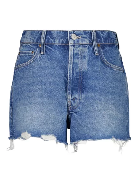 Szorty jeansowe Mother niebieskie