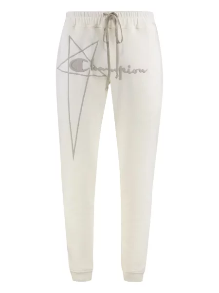 Kalhoty Rick Owens bílé