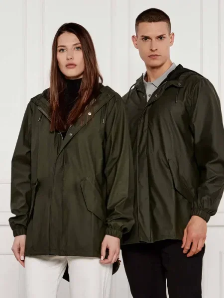 RAINS Geacă funcțională verde kaki