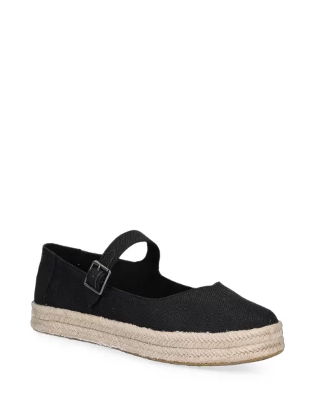 Espadrile Toms cu platformă negru