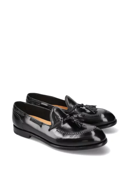 Pantofi loafer Premiata din piele negru