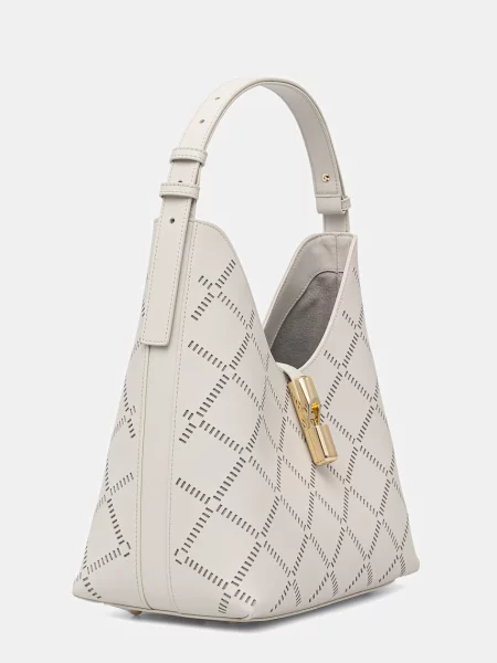 Furla Geantă Goccia M KH Alb bej