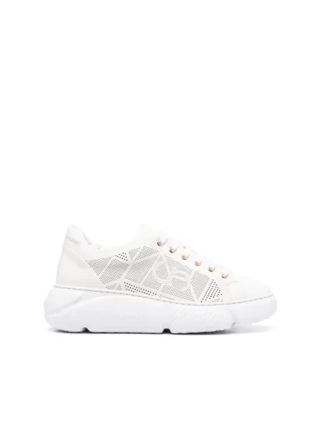 Sneakersy Casadei skórzane białe