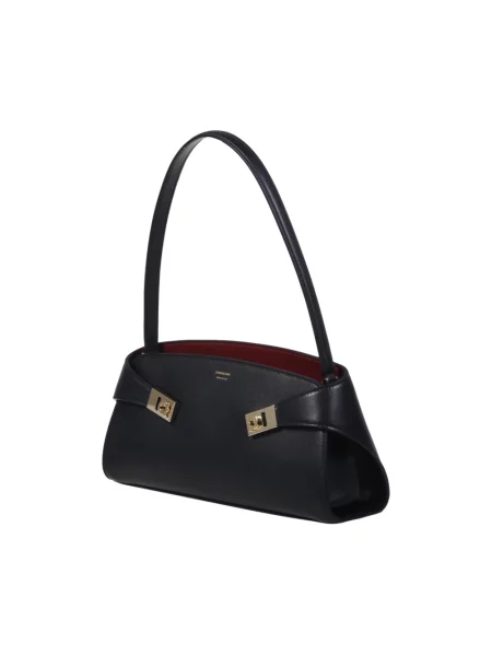 Torebka Ferragamo skórzana czarna