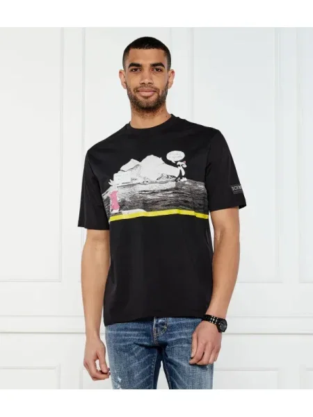 Iceberg Tricou ICEBERG X LOONEY TUNES negru