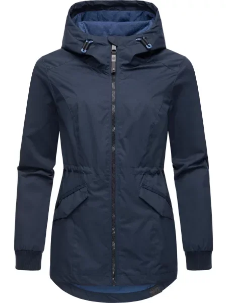 Ragwear Prechodná bunda Dowey námornícka modrá
