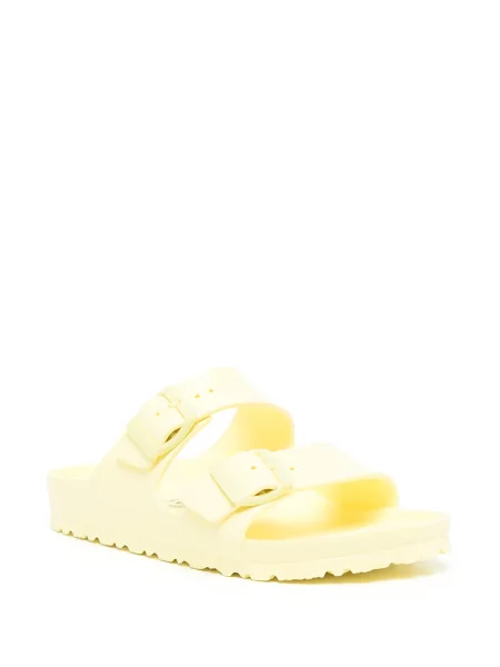 Sandale Birkenstock cu cataramă galben
