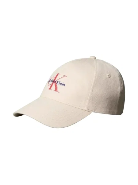 Calvin Klein Czapka beige beżowa