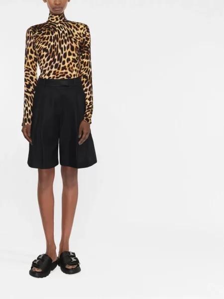 Raštuotas glaustinukė Stella Mccartney leopardinis