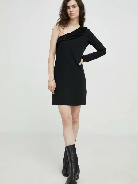 Сукня The Kooples mini пряма чорний