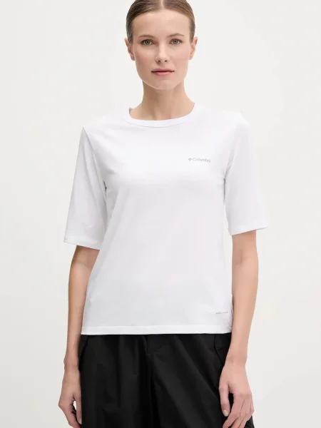 Спортна тениска Columbia Sun Trek бяло