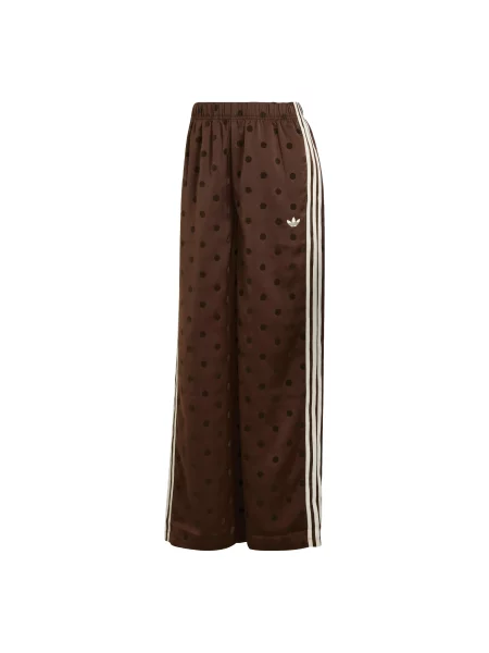 ADIDAS ORIGINALS Hlače smeđa / tamno smeđa bijela