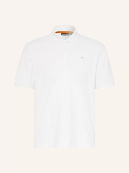 Napapijri Koszulka Polo Z Dżerseju E-Nedles weiss