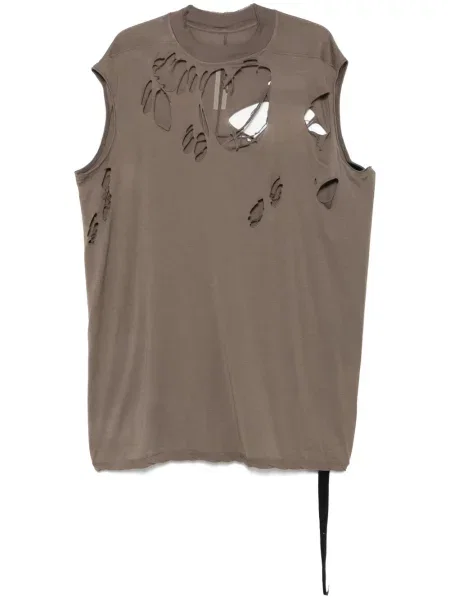 Риза Rick Owens Drkshdw кафяво